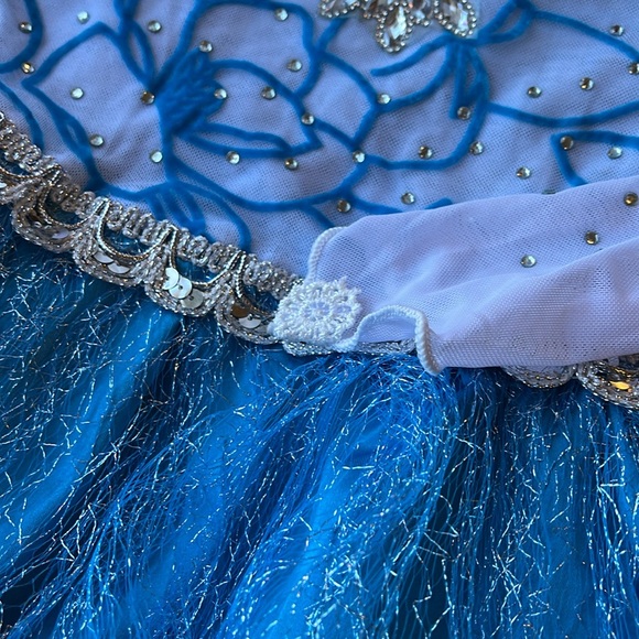 Frozen princess costume size 5 with accessories - Picture 5 of 7